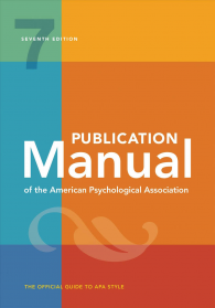 APA Publication Manual 7th Edition